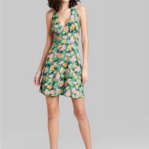 NWT Wild fable floral halter dress